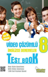 8. Sınıf Video Çözümlü İngilizce Denemeler Test Book