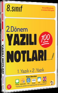 8.Sınıf Yazılı Notları 2.Dönem 1+2.Yazılı
