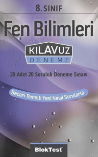 8.Sınıf Fen Bilimleri Kılavuz Deneme