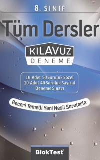 8.Sınıf Tüm Dersler Kılavuz Deneme