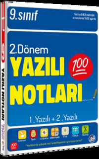9.Sınıf Yazılı Notları 2.Dönem 1+2.Yazılı