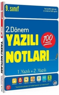 9.Sınıf Yazılı Notları 2.Dönem 1+2.Yazılı