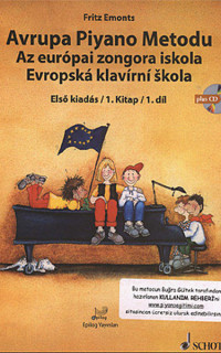 Avrupa Piyano Metodu - Az Europai Zongora İskola - Evropska Klavirni Skola