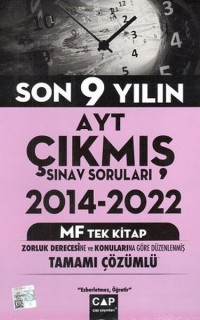 AYT Çıkmış Sınav Soruları MF 2014 - 2022