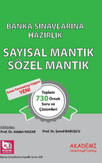 Banka Sınavlarına Hazırlık - Sayısal Mantık Sözel Mantık