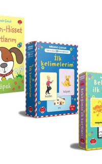 Bebeğimin Zeka Kartları Seti - 3 Kitap Takım