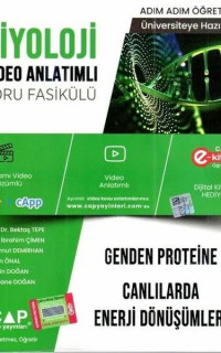 Biyoloji Genden Proteine Canlılarda Enerji Dönüşümleri Konu Anlatımlı Soru Bankası