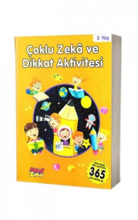 Çoklu Zeka ve Dikkat Aktivitesi 3 Yaş - Sarı Kitap