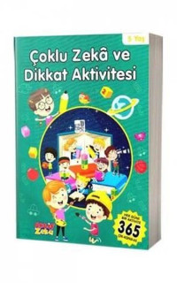 Çoklu Zeka ve Dikkat Aktivitesi 5 Yaş - Yeşil Kitap