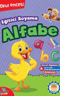 Eğitici Boyama - Alfabe Okul Öncesi