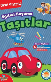 Eğitici Boyama - Taşıtlar Okul Öncesi