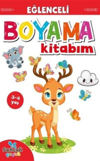 Eğlenceli Boyama Kitabım - Kırmızı Kitap