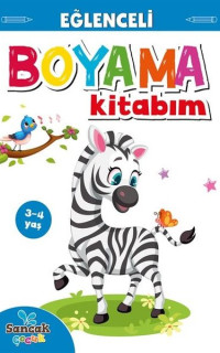 Eğlenceli Boyama Kitabım - Mavi Kitap