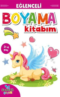 Eğlenceli Boyama Kitabım - Pembe Kitap
