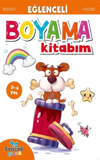 Eğlenceli Boyama Kitabım - Turuncu Kitap