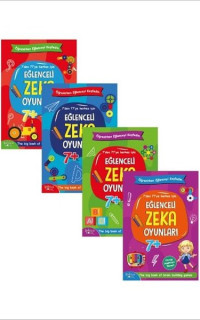 Eğlenceli Zeka Oyunları Seti - 4 Kitap Takım