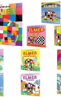 Elmer'ın Renkli Dünyası Seti - 10 Kitap Takım