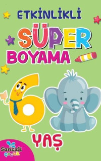 Etkinlikli Süper Boyama 6 Yaş