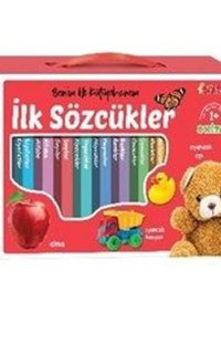 İlk Sözcükler - Minik Kitaplar - Benim İlk Kütüphanem Seti - 8 Kitap Takım