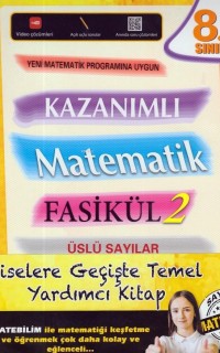 Karekod 8. Sınıf Kazanımlı Matematik Fasikül 2 Üslü Sayılar