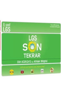 LGS Son Tekrar Din Kültürü ve Ahlak Bilgisi