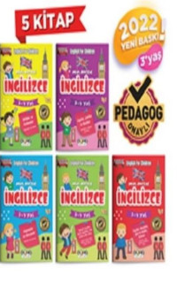 Okul Öncesi İngilizce Seti - 5 Kitap Takım