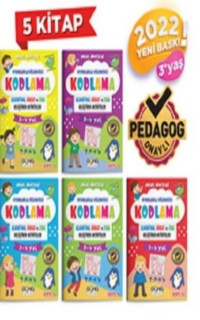 Okul Öncesi Kodlama Seti - 5 Kitap Takım