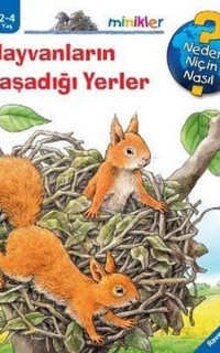 Ravensburger Minikler Serisi - Hayvanların Yaşadığı Yerler