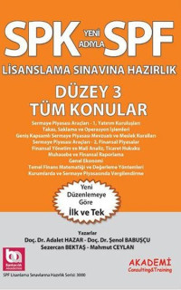 SPK Lisanslama Sınavına Hazırlık - Düzey 3 Tüm Konular