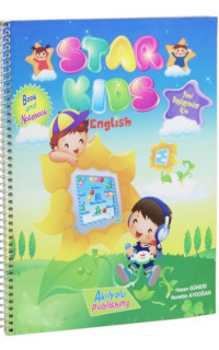 Star Kids-Yeni Başlayanlar İçin İngilizce Kitap ve Defter