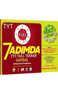 TYT 7 Adımda Full Tekrar Soru Bankası - Sayısal Eko