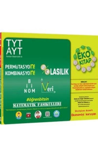TYT-AYT Matematik Fasikülleri - Permütasyon-Kombinasyon-Olasılık-Binom-Veri Eko