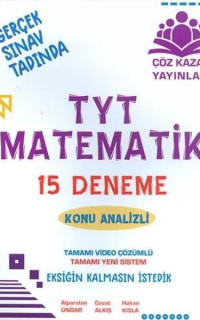 TYT Matematik 15 Deneme