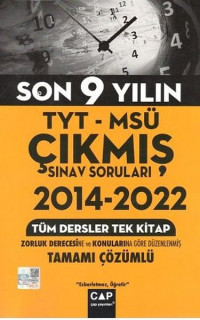 TYT MSÜ Çıkmış Sınav Soruları 2014 - 2022
