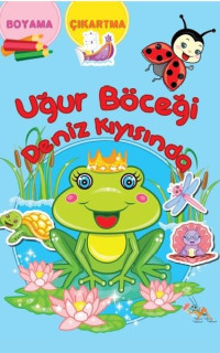 Uğur Böceği Deniz Kıyısında Boyama Kitabı