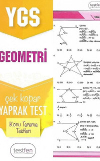 YGS Geometri Konu Tarama Yaprak Testleri