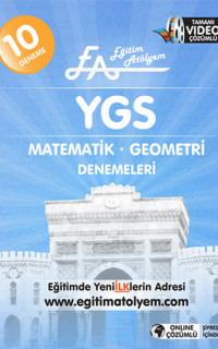 YGS Matematik - Geometri Denemeleri 10 Deneme