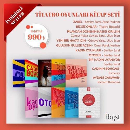Tiyatro Oyunları Kitap Seti (10 Kitap Takım)