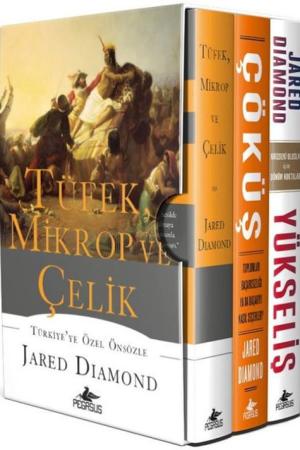 Tüfek, Mikrop ve Çelik Üçlemesi Kutulu Özel Seti (3 Kitap) (Ciltli)