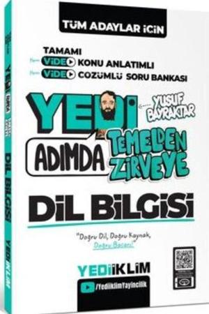 Tüm Adaylar İçin Yedi Adımda Temelden Zirveye Dil Bilgisi Video Konu Anlatımlı Video Çözümlü Soru Bankası