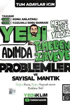 Tüm Adaylar için Yedi Adımda Temelden Zirveye Problemler ve Sayısal Mantık Video Konu Anlatımlı Video