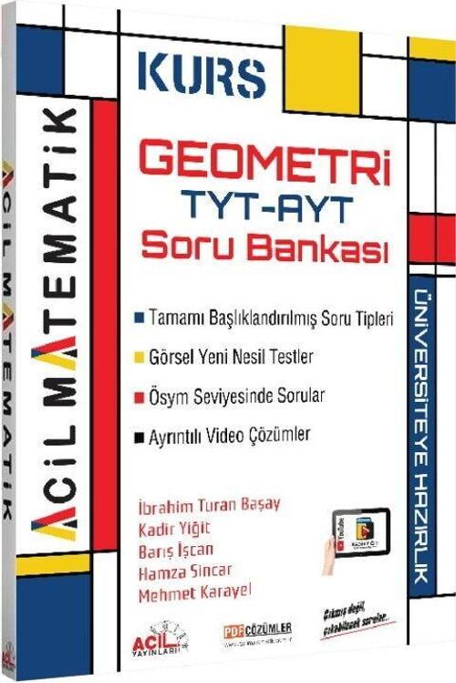 TYT AYT Geometri Kurs Soru Bankası