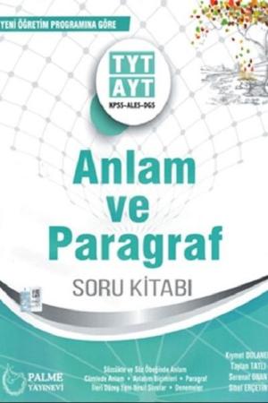 TYT AYT KPSS ALES DGS Anlam ve Paragraf Soru Kitabı