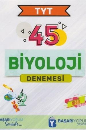 TYT Biyoloji 45 Denemesi