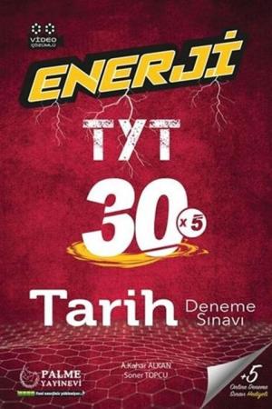 TYT Enerji Tarih 30x5 Deneme Sınavı