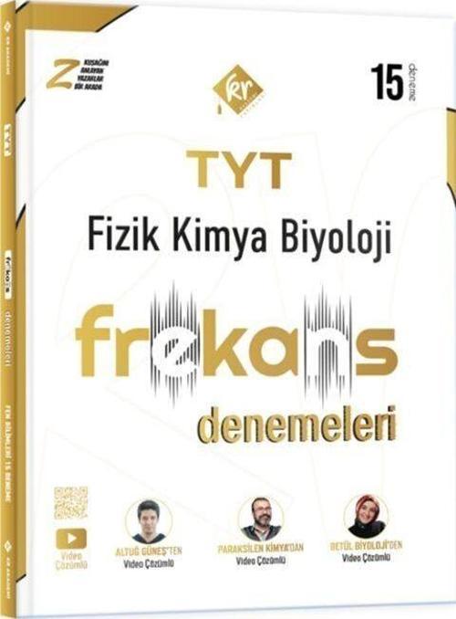 TYT Fizik Kimya Biyoloji FKB 15'li Frekans Denemeleri
