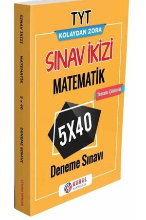 TYT Matematik Sınav ikizi Tamamı Çözümlü 5x40 Deneme Sınavı