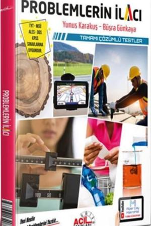 TYT MSÜ ALES DGS KPSS Problemlerin İlacı Tamamı Çözümlü Testler