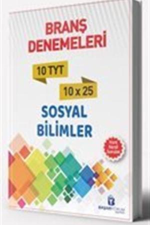 TYT Sosyal Bilimler 10 Branş Deneme