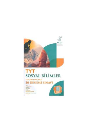 TYT Sosyal Bilimler Tamamı Çözümlü 20 Deneme Sınavı
